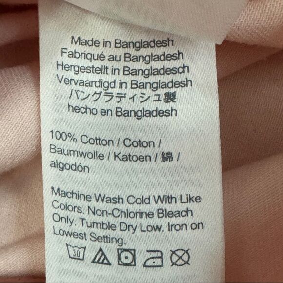 J. Crew Crewcuts Girls Blush Pink Utility Romper Cotton Size 14 - Picture 7 of 9